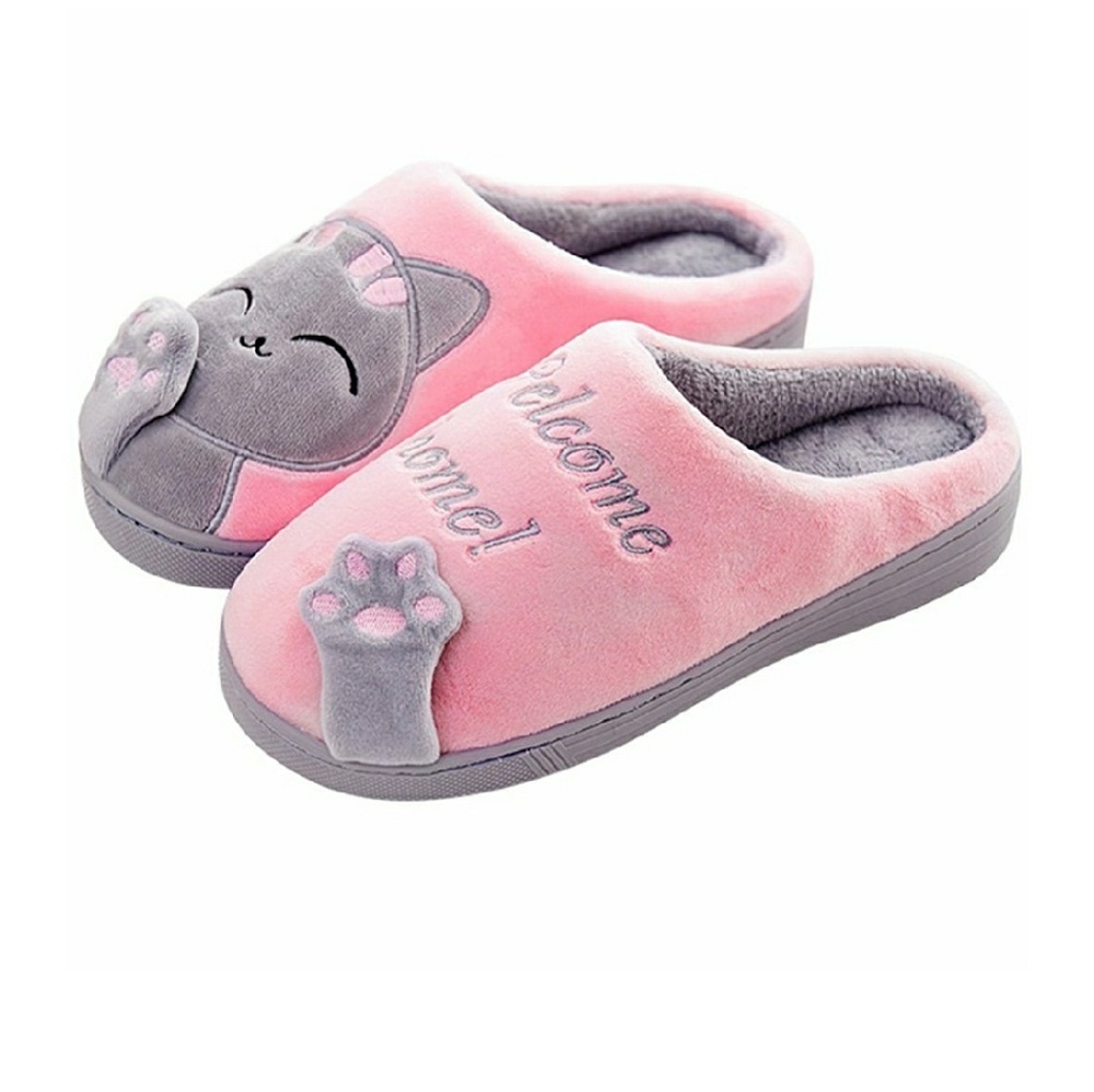Welcome Home Kitty Kat Slippers - Picture 3 of 8